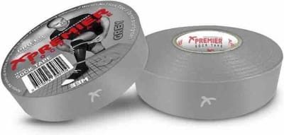 Premier Socktape - Voetbalsokken - Sokophouders - Voetbal Tape - Sokkentape - Kousentape - 19mm x 20 meter - Grijs