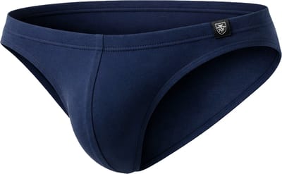 TOF Paris French Bikini Brief Navy Blue - MAAT XXL - Heren Ondergoed - Slip voor Man - Mannen Brief