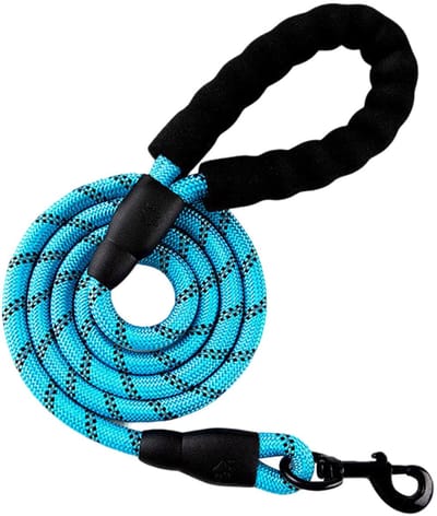 TOVBMUP Hondenlijn - Hondenriem - Looplijn - Lange lijn hond - Reflecterend - 200cm - Blauw