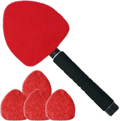 Ruiten Reiniger - Auto Detail Tool - Voertuigonderhoud - Uitschuifbare Steel - 41-57 cm - Rood