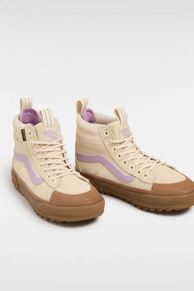 Vans Unisex Mte Sk8-hi Waterproof White/purple Maat: 38 | Laarzen Outlet | Unisex | Beige