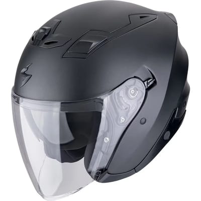 Scorpion EXO-Z1 Mat Pearl Zwart Jethelm - Helm