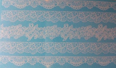 Korneliya Folie Decal 110 Witte Kant