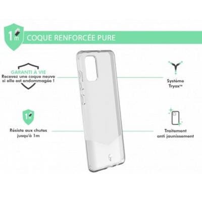 Force Case, Hoesje geschikt voor Samsung Galaxy A71 - PURE Versterkt, Transparant