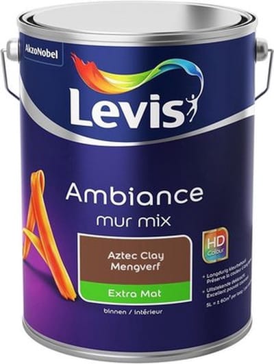 Levis - Ambiance Mur Extra Mat Mix - Aztec Clay - Mengverf - 5 L
