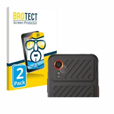 BROTECT - Screenprotector voor Samsung Galaxy XCover 7 Enterprise Edition (ALLEEN Camera Lens) - Folie Beschermfolie transparant 2 Stuks