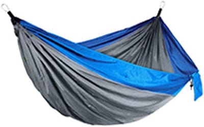 Campinghangmat - Reishangmat - Ontspannen Buiten - Ultralicht Nylon - 300kg Draaglast - Zwart