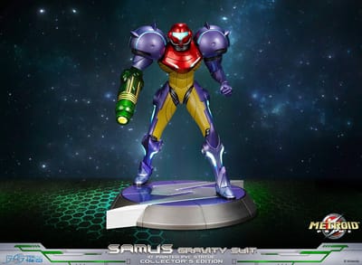 Metroid Prime PVC Statue Samus Gravity Suit Collector´s Edition 25 cm
