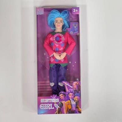 Kpop Demon Hunter Hete Muziekstijl Poppen Speelgoed Anime Actiefiguur Sabe Jongenspop Meisjes Cartoon Collectie Geboortedatum Kerstcadeau pink