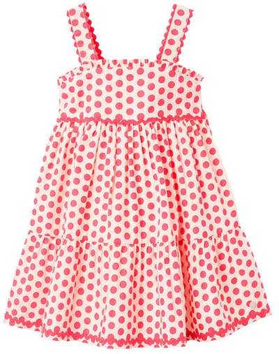 Zippy 3107164401 Mouwloze Jurk Rood 24 Months-3 Years Meisje