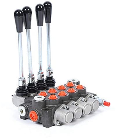 Hydraulisch Ventiel Monoblok 4-Voudig 40 l/min voor Tractoren en Laders