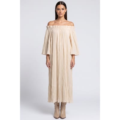 ARKET Giordi Dress Beige Size: 36 | Maxi Dresses Outlet | Dames | Beige