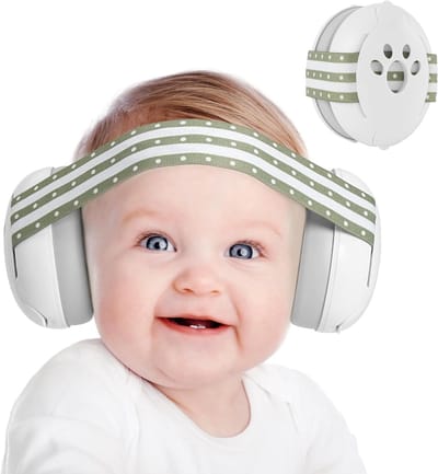 Noise Cancelling Hoofdtelefoon voor Baby's en Kinderen, Geluidsbescherming voor Slaap en Reizen, CE en ANSI Gecertificeerd