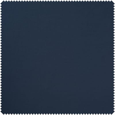 Katoenen single jersey "Uni" - Denimblauw donker