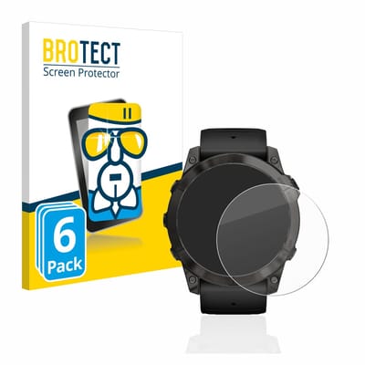 Screenprotector 6 Stuks voor Garmin Epix Pro (Gen 2) (51 mm) Beschermglas transparant