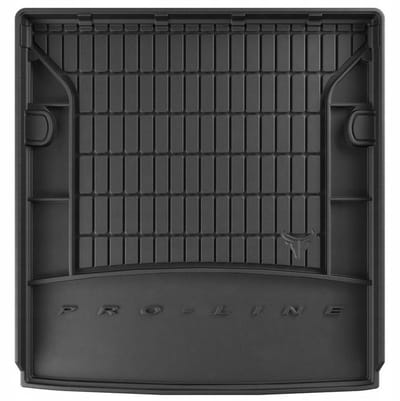 Rubber Kofferbakmat met Organizer Functie – Geschikt voor SKODA Octavia I Kombi 1996-2010 – Voor Variabele Laadvloer (Bovenste Positie) – TPE Rubber – Hoge Rand 5 cm