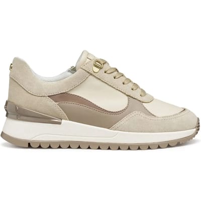 Geox - Schoenen - Creme - Vrouwen - Maat 37 -
