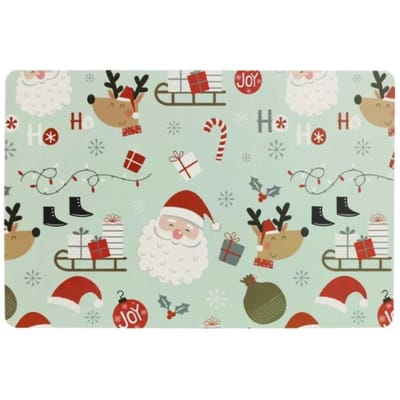 Unique Living - Placemats Present Green - 43,5x28,5cm