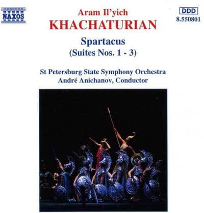 St Petersburg State Symphony Orchestra - Khachaturian: Spartacus Suites 1-3 (CD)
