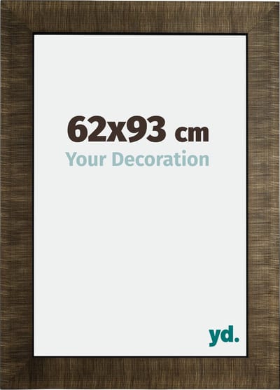 Your Decoration - Fotolijst 62x93 cm - Hout - Champagne Geborsteld - Leeds