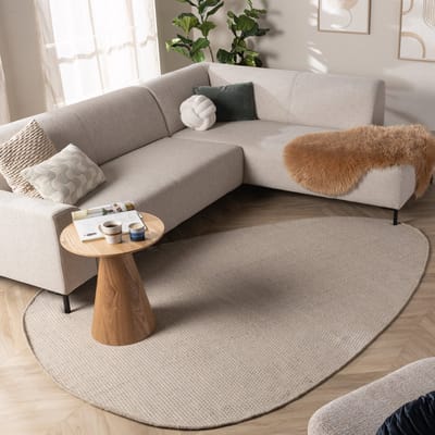 NATURL. Organisch vloerkleed - Bliss Creme/Wit - 200x290cm