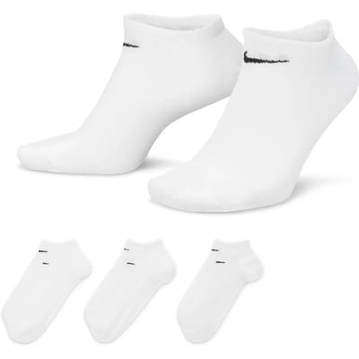 Nike Sokken (regular) - Maat 42-46 - Unisex - wit L: 42-46