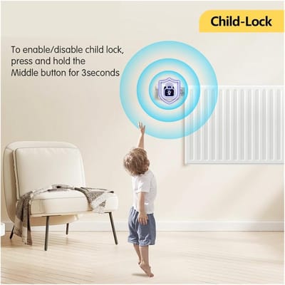 Radiator thermostaat - Slimme kraan - Energie besparen - App bediening - M30x1.5mm - Wit