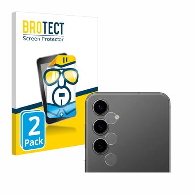 BROTECT - Screenprotector voor Samsung Galaxy S24 Plus (ALLEEN Camera Lens) - Folie Beschermfolie transparant 2 Stuks