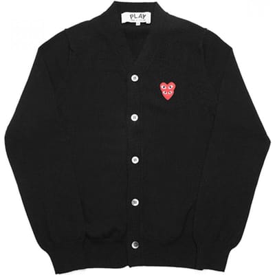 Comme DeS GarconS P1N076 1  Ax N076 051 1  Play Play Double Cœur Rouge Wafen Gilet Homme P1N076 1 (L) black