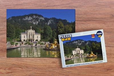Puzzel Slot Linderhof - Beieren - Duitsland - Legpuzzel - Puzzel 1000 stukjes volwassenen