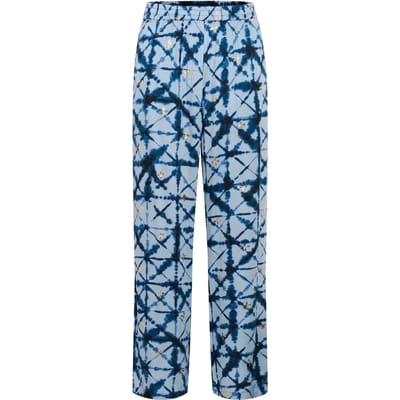 Casual broek Relaxed fit Blue Batik blue
