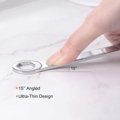 Dunne Combinatiesleutel Metalen 4mm - Extra Slanke Ringsleutel met Open Einde voor Krappe Ruimtes