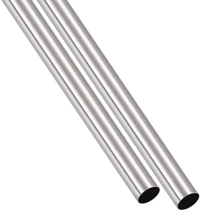 2 Stuks 304 RVS Buizen, Rechthoekige Tubes voor Huishoudelijke Apparaten, 10mm x 0.2mm x 300mm, Duurzaam en Corrosiebestendig