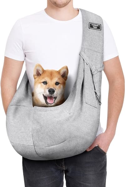 Honden Draagtas voor Wandelen en Buitensporten - Comfortabele Draagzak voor Honden en Katten, Lichtgewicht en Praktisch