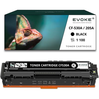 Evoke Compatibele Toner voor Hp Cf530A Cf-530A 205A Zwart 1100 Pagina's Kleur Laserjet M180N M181Fw M154A M154Nw