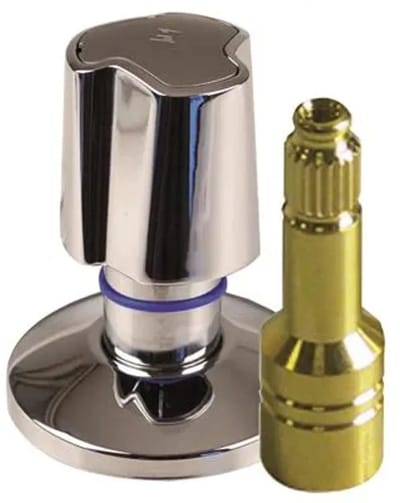 Seppelfricke SEPP UP Afbouwset met DM-greep koud en warm voor korte spindel i M24x1 (DN15-25) Cr Type 2931.05, 0214887