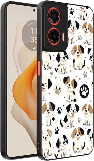 Smartphonica Telefoonhoesje Geschikt voor Motorola Moto G Stylus 2024 met honden opdruk - TPU backcover case dog design geschikt voor Motorola Moto G Stylus 2024