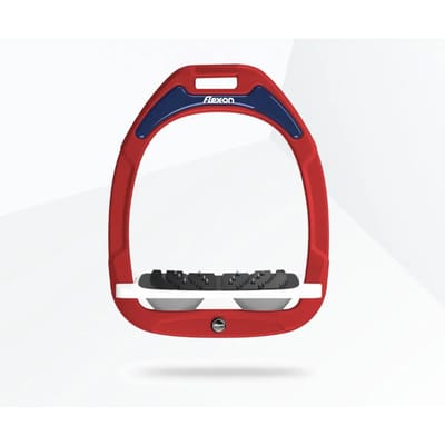 Ultra Grip Knievormige stijgbeugels Bordeaux/Grijs/Marine Flex-On Green Composite