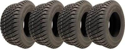 4x Banden voor Grasmaaier 16x6.50-8 4Ply - Grasbanden Set