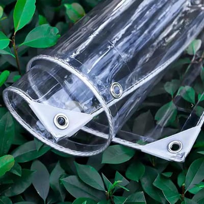 Dekzeil - Afdekzeil Zeildoek - Bescherming Buiten - Transparant Waterdicht - 2m x 3m - Transparant