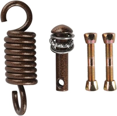 Hangmat Ophangset - Hangstoel Hardware - Ontspannen in de tuin - Verhoogd draagvermogen - 200 kg - Zilver