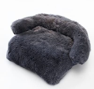 Dutchers.® Hondendeken XL - * - Premium - Extra zacht - Extra Dik - Comfortabel - Antislip - Hondendeken Bank - Hondenkleed Bank - Geschikt voor de Wasmachine - Afritsbaar - Hondenbed - Maat XL - 115x95x19cm - Donkergrijs - Bankbescherming Hond