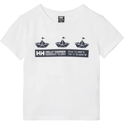 Helly Hansen Graphic K T-shirt Met Korte Mouwen Wit 5 Years Kinderen