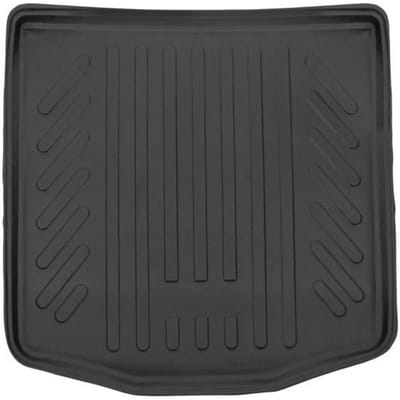 Tapis De Coffre - SCOUTT - Volkswagen Touran 2 - Sur Mesure - 100% Imperméable - Antidérapant noir
