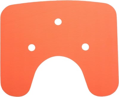 Douchezitkussen Antislip - Badkussen Zitmat - Veilig Douchen - Waterdicht Oppervlak - 33.5 x 26.7 cm - Oranje