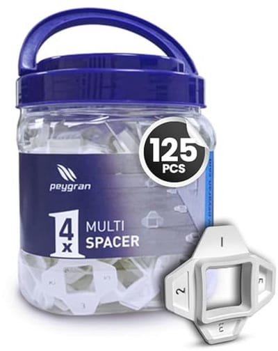 Duurzame Tegelnivelleringssystemen - 4-in-1 Multi-Spacers voor Wand- en Vloertegels