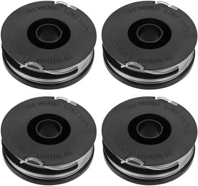 Dailygoody - Spoel en Trimmer Lijn - Vervangingsset - 4 Stuks - Duurzaam Nylon - Geschikt voor Grastrimmer S6030ET - Trimmer Accessoires