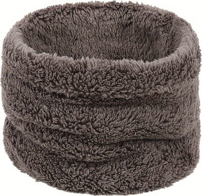 Nivard Nekwarmer - Dames - Fleece - Motor - Bandana - Masker - Colsjaal - Sjaal - Gewatteerd - Skiën - Winter - Casual - Donker Grijs