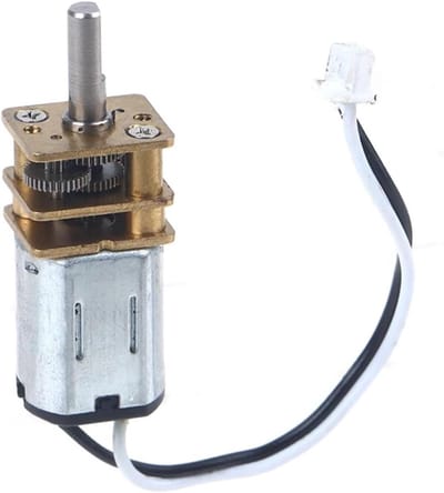 Mini Reductiemotor - Micro Metal Motor - DIY Projecten - Breed Spanningsbereik - DC 3-6V - One Color