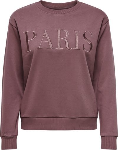 JDY - JDYPARIS L/S EMB SWEAT JRS Dames Trui